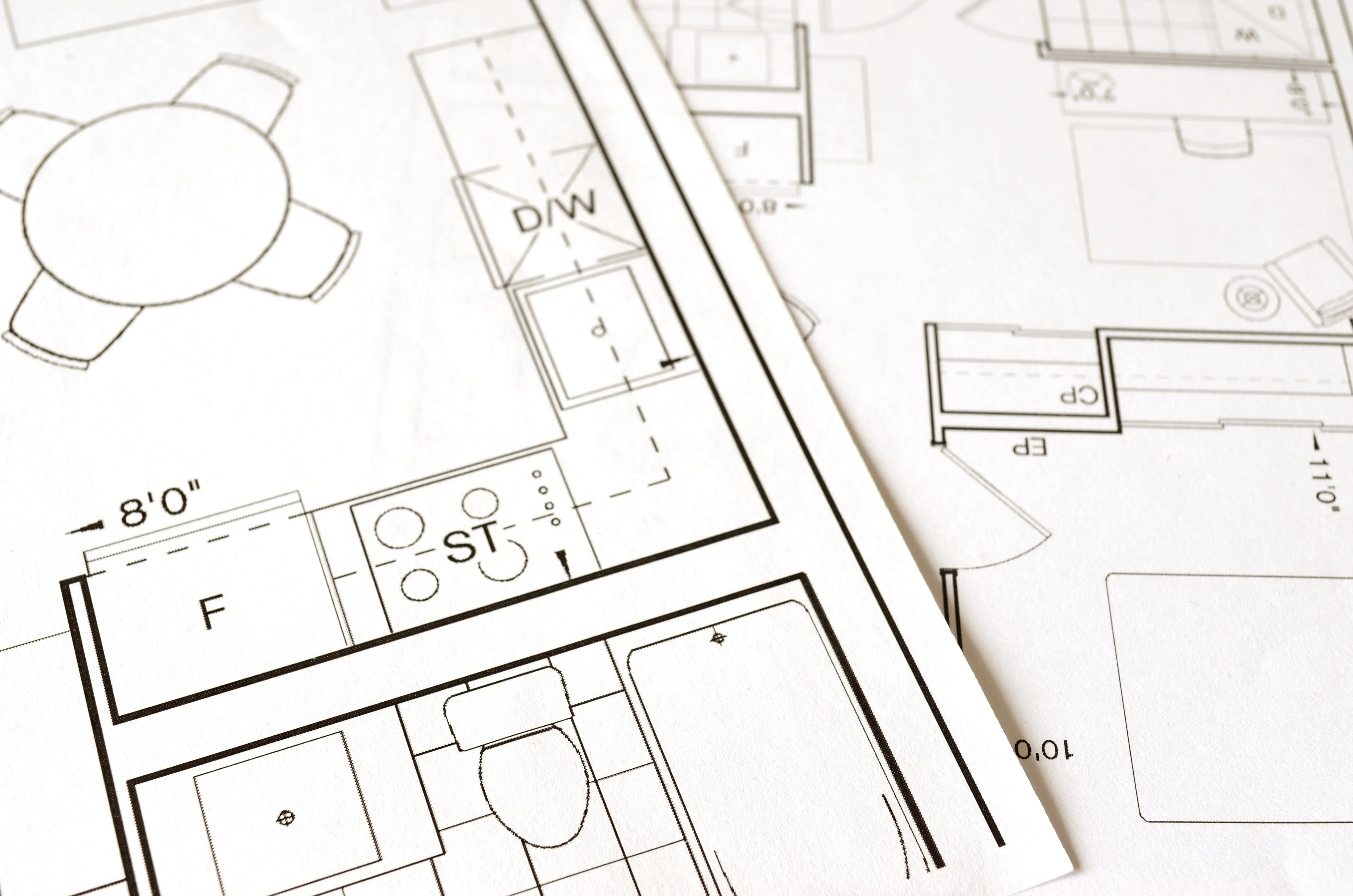 stock image of floor plan